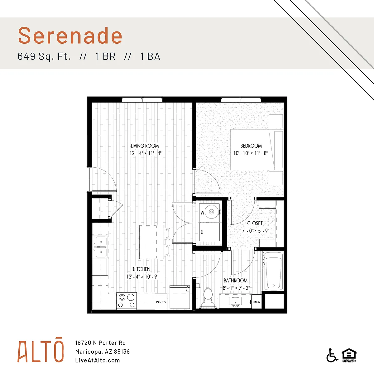 Floor plan Serenade