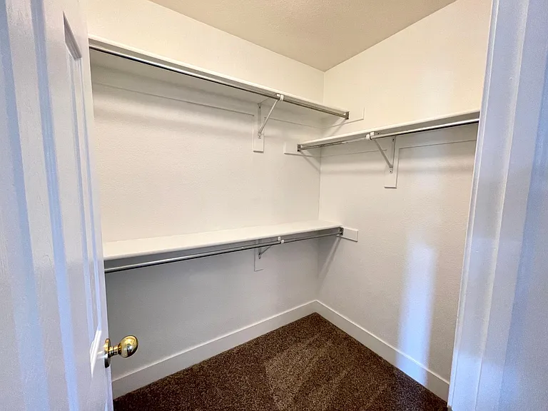 Walk-in master closet