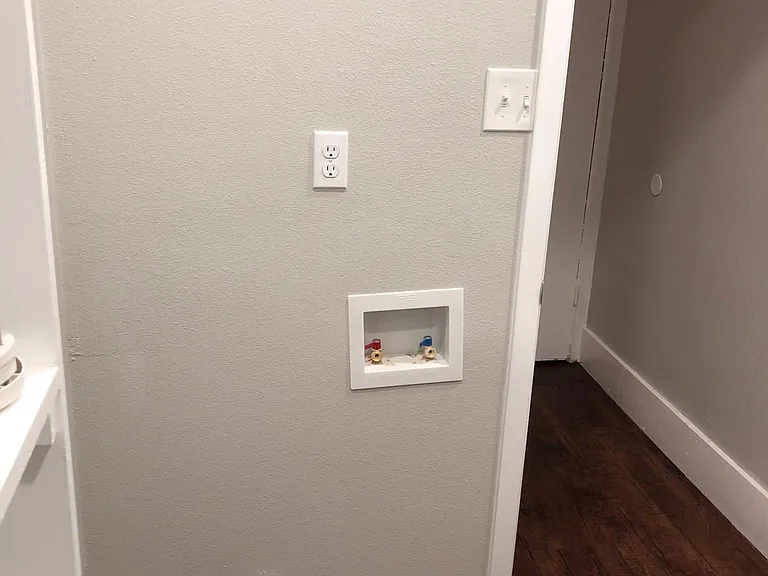 Washer and Dryer Room