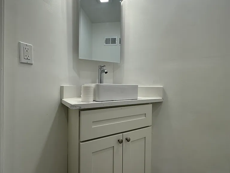 1st floor half bath
