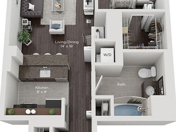 3rd image of 204 E Illinois St #317