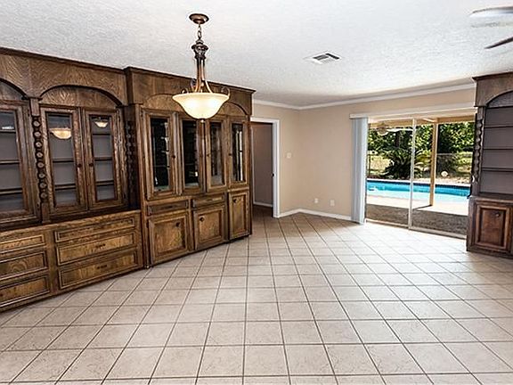 Another view of the Wet bar area and view to the backyard