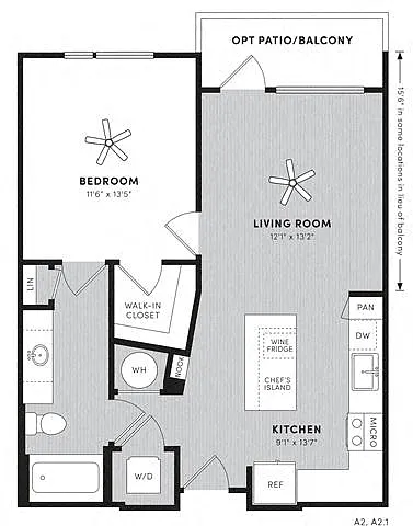 Floor plan A2