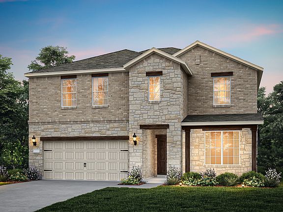 The Sweetwater, a two-story home with 2-car garage, shown with Home Exterior 36