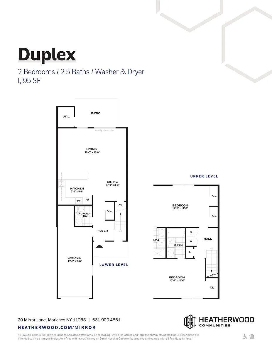 Floor plan The Duplex