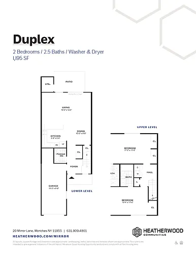 Floor plan The Duplex