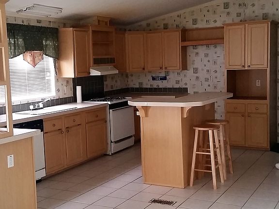 large kitchen with island