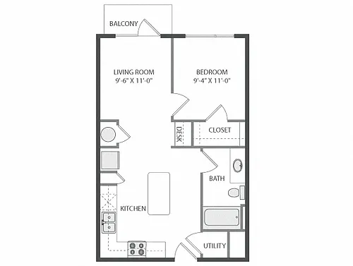 Floor plan Brentwood