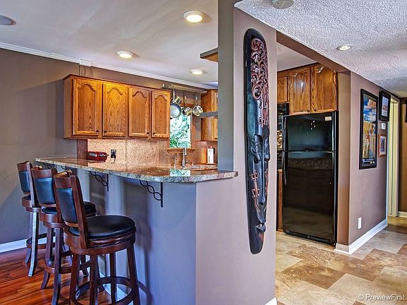 Kitchen open to Living Room
