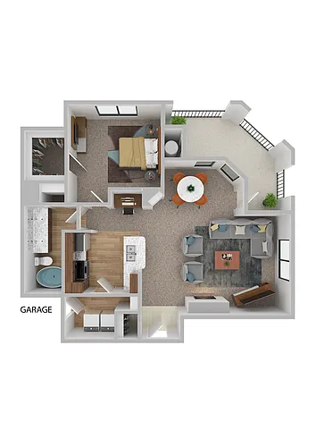 Floor plan PONCE DE LEON