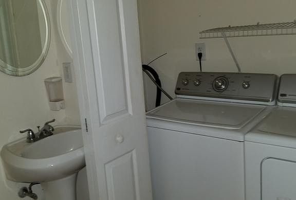laundry and 1/2 bath