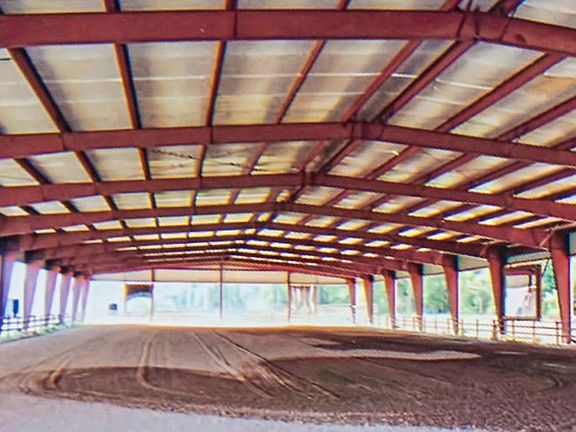 Covered Arena with Mirrors