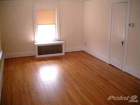 Living Room with Gleaming Hardwood Floors