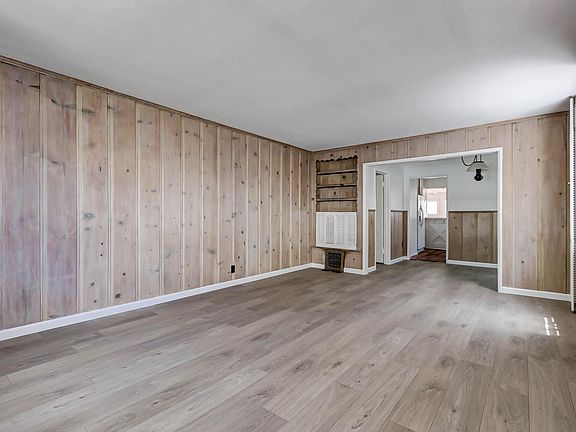 Living room with all new floors