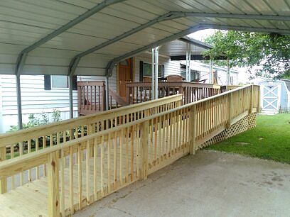Wheelchair ramp built 2015
