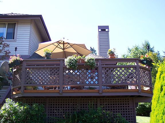 View of deck
