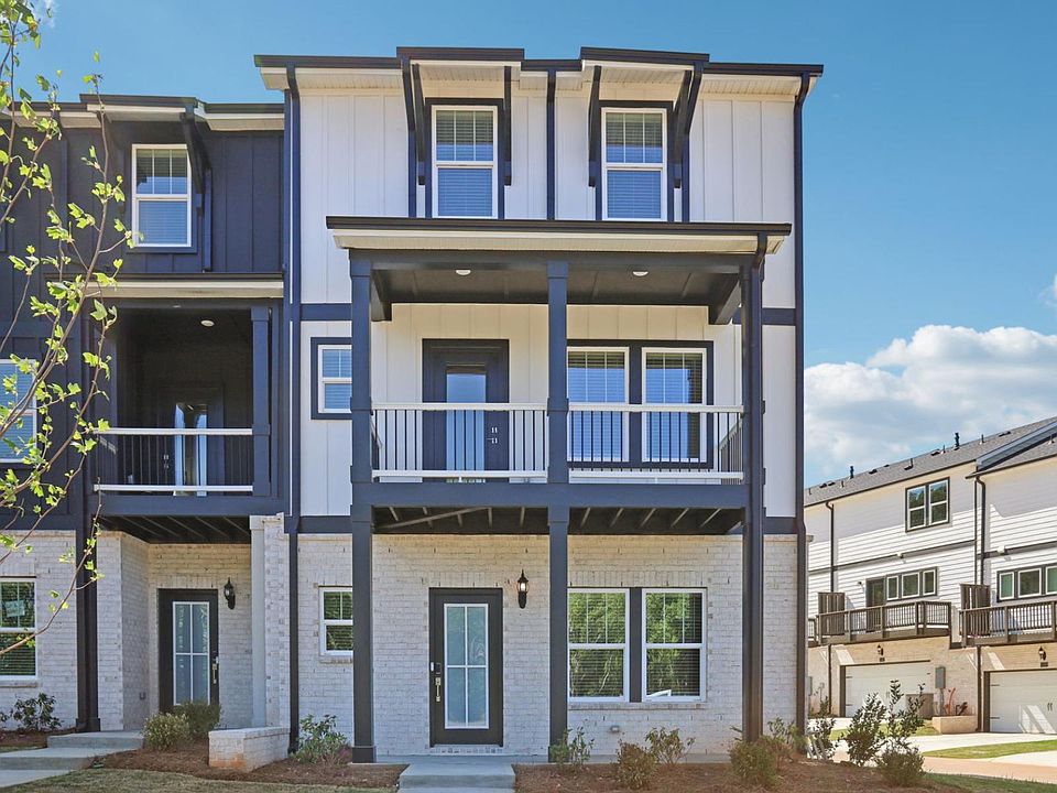 The Jordan floorplan with Elevation F modeled at Hemingway.