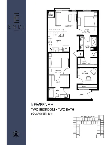 Floor plan Keweenaw