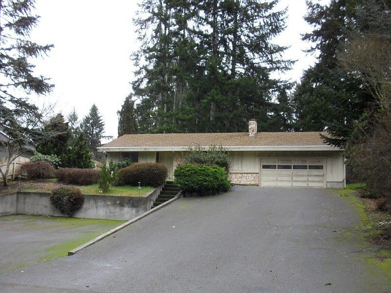 ~Front w/Two Car Garage~