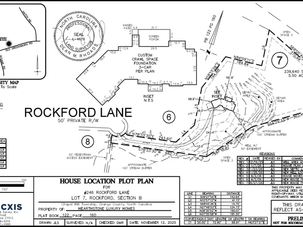 246 Rockford Ln Lot 7, Chapel Hill, NC 27516