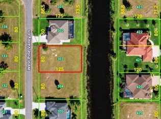 176 W PINE VALLEY LANE LOT 303, ROTONDA WEST, FL 33947