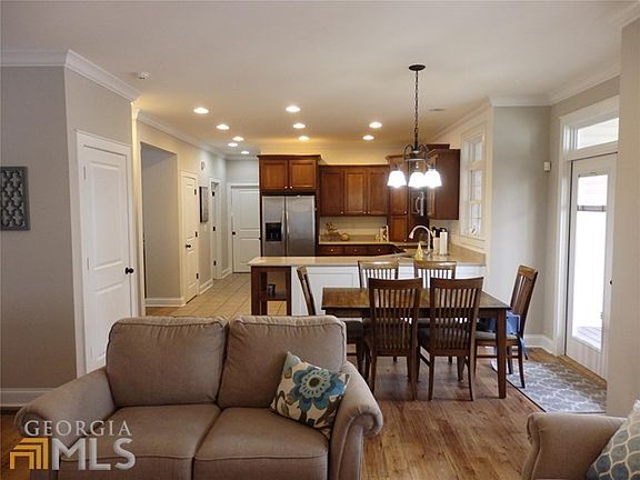 Living Area and Kitchen