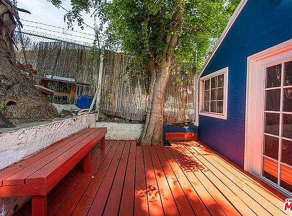 Private Patio for Unit 3