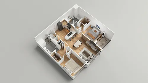 Floor plan 2B