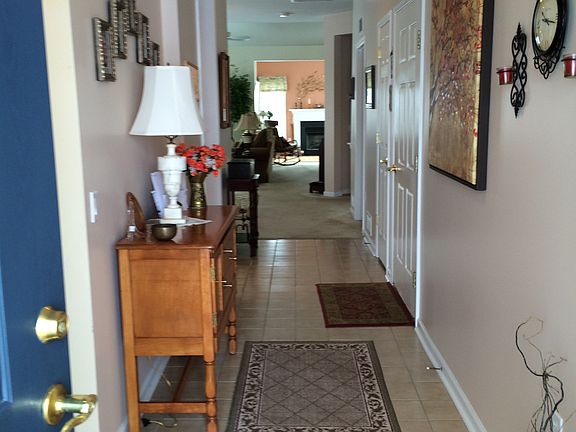 Entry hallway from front doo