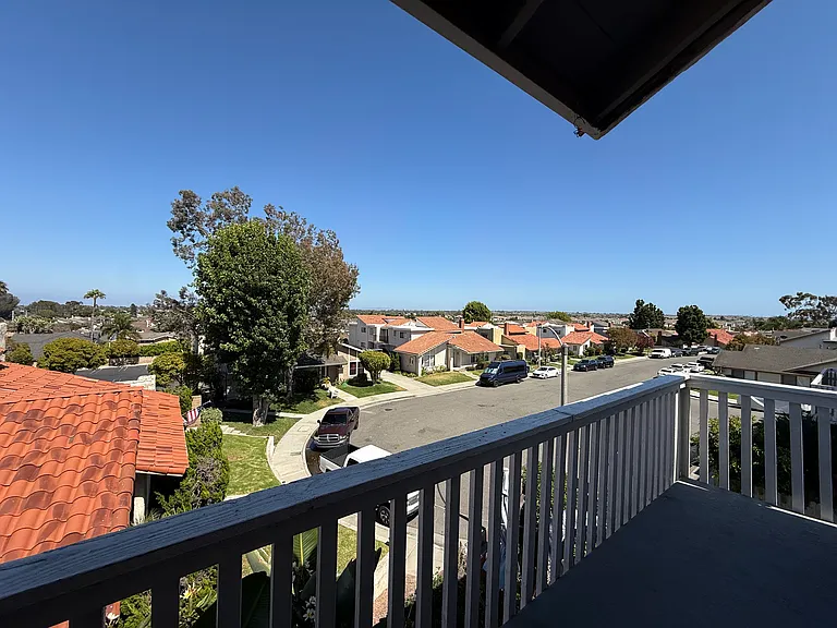 View form balcony with PCH in the background
