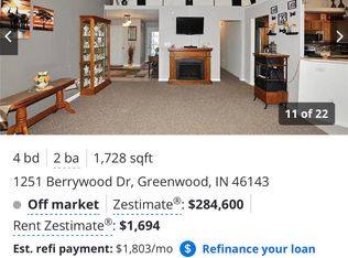 1251 Berrywood Dr, Greenwood, IN 46143