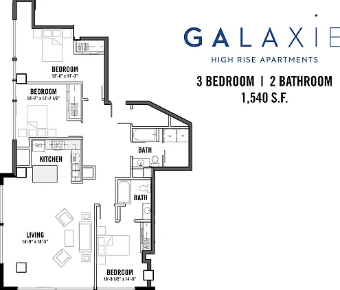 Galaxie High Rise Apartments — Photo 237