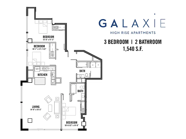Floor plan 1105