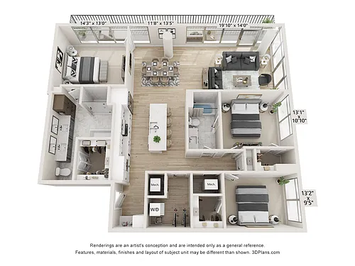 Floor plan The Mariola