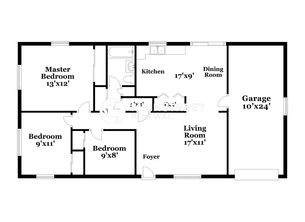 Floor Plan - 11304 Crystal Ave