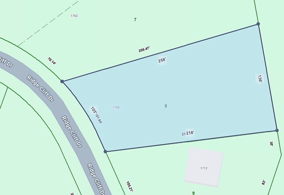 1st image of 1708 Ridge Cliff Dr Lot 8