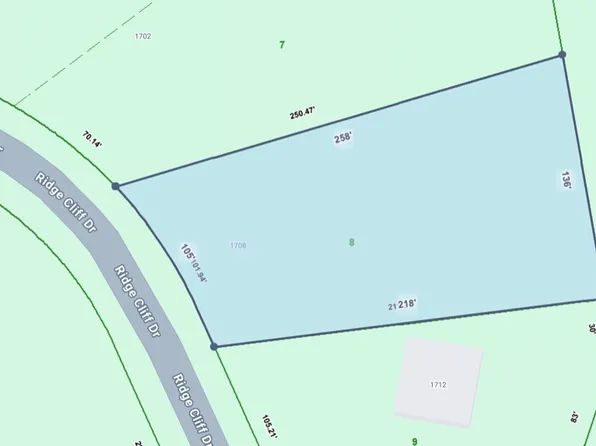 1708 Ridge Cliff Dr Lot 8, Monteagle, TN 37356