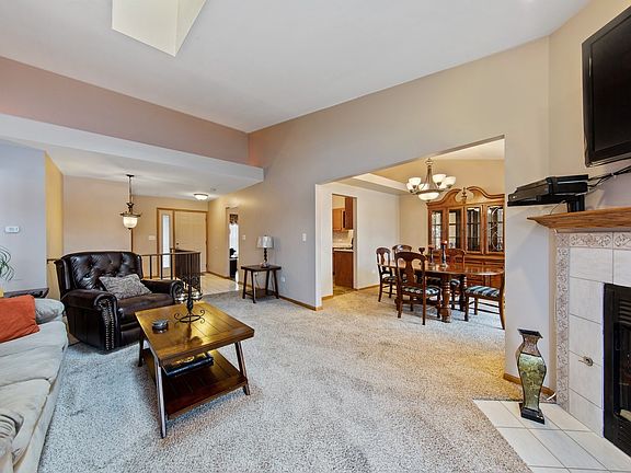 View of Living Room and Dining Room.
