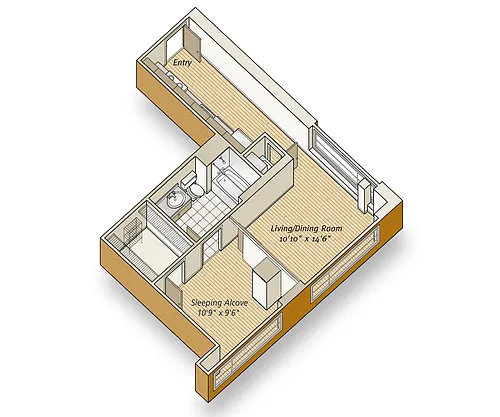 Floor plan S1-000-conversion-taipei