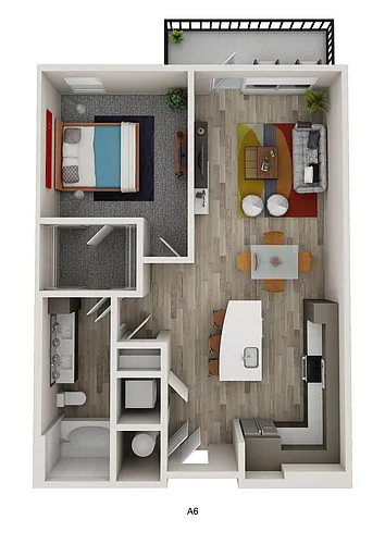 Floor plan A6