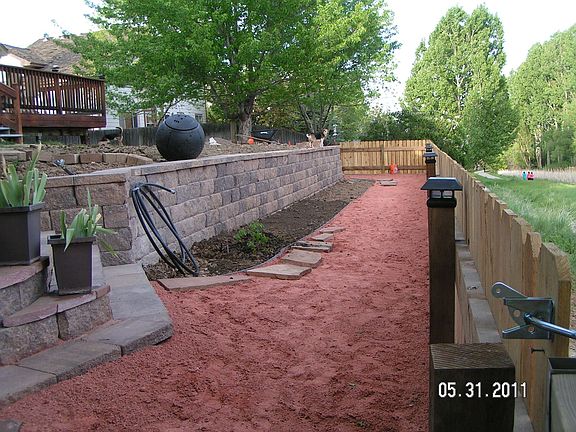 Newly renovated Backyard