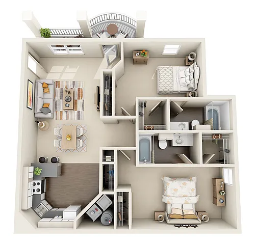 Floor plan B3
