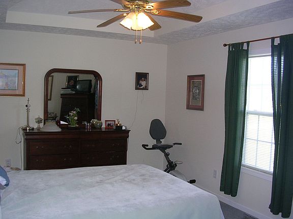 Vaulted Ceiling in Master