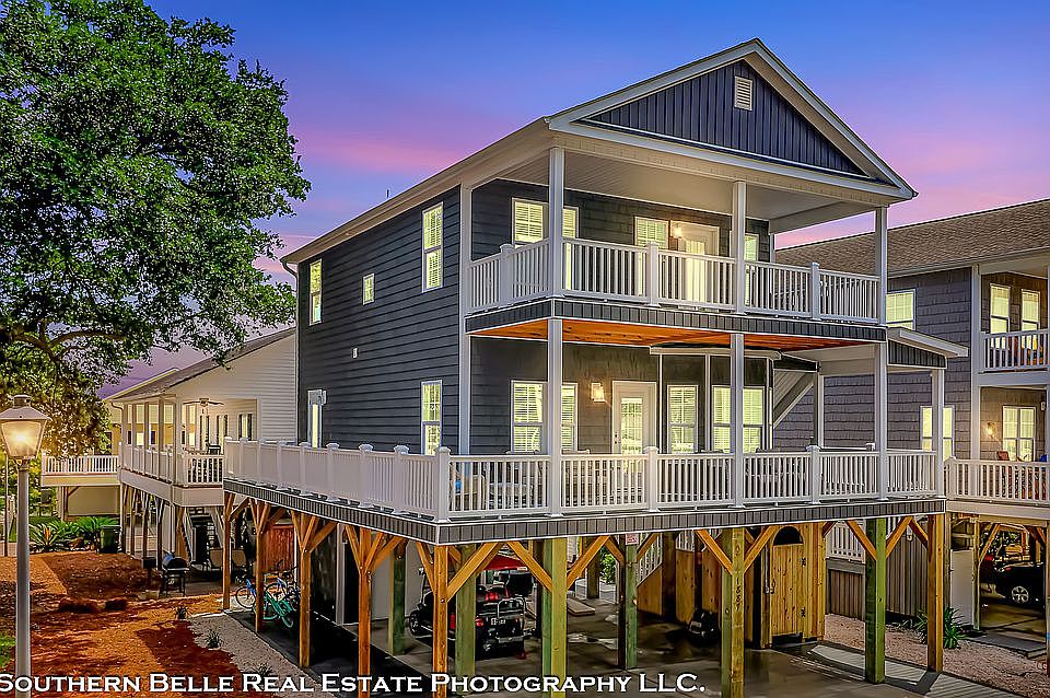Our beach house,1887 at dusk
