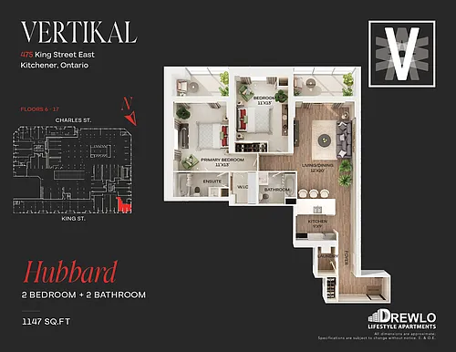 Floor plan Hubbard