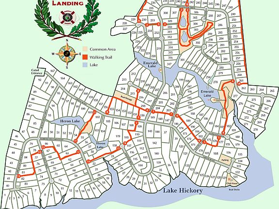 ANCHORS LANDING MAP