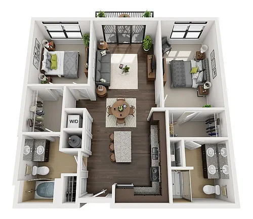 Floor plan B1
