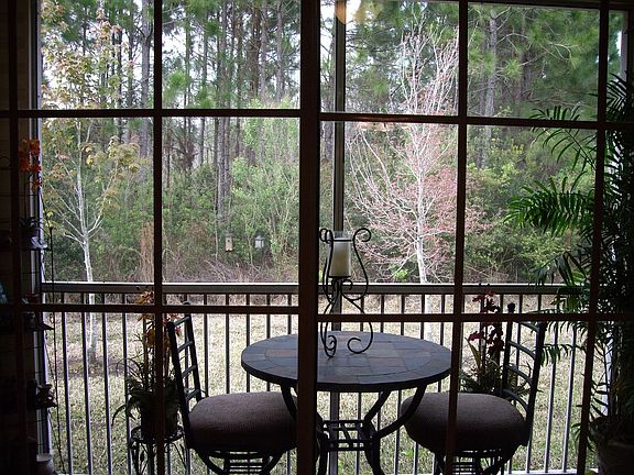 Wooded view.. much better in person!