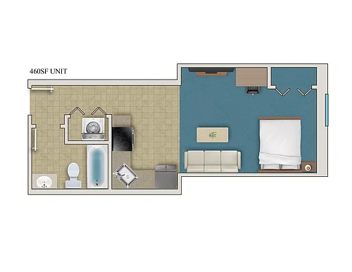 Floor plan Model 4