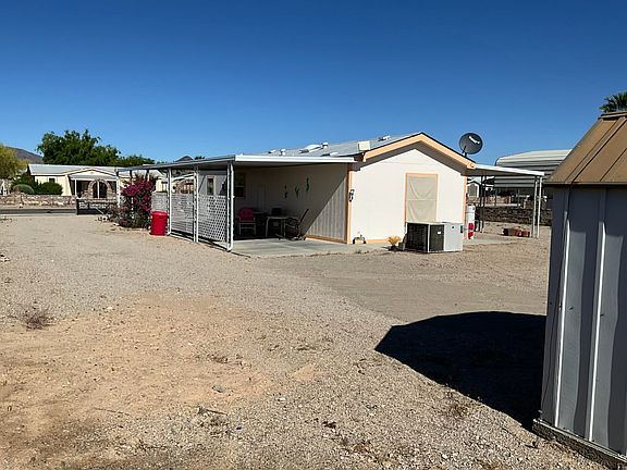 Rear of property